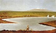 Joseph Nawahi Hilo Bay painting